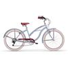 MBM Bici Honolulu cruiser 6 velocità in acciaio da donna mbm