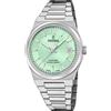 Festina Orologio Donna Swiss Made FESTINA F20035/3 in Acciaio Fondo Tiffany con Data