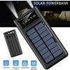 CARICABATTERIA POWER BANK PANNELLO SOLARE 12000MAH IMPERMEABILE BATTERIA ESTERNA
