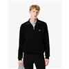 LACOSTE FELPA M/ZIP - NERO - SH1927-031