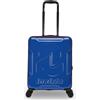 Invicta blu elettrico travel maket wt 4 ruote valigia rigida trolley a mano