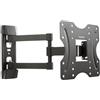 VulTech Braccio staffa Lite Vultech per TV LED LCD e Plasma da 23" a 42" con snodo Nero