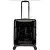 Invicta nero travel maket wt 4 ruote valigia rigida trolley a mano