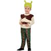 Smiffys Costume Carnevale Shrek Bambino Vestito Orco Verde Taglia 3-4 Anni