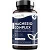 Nutravita Magnesio Completo Ad Alto Dosaggio 400Mg per Dose Giornaliera 240 Capsule Vegane