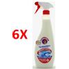 CHANTECLAIR 6 X Chanteclair Sgrassatore Universale Disinfettante Trigger 600 Ml Spray