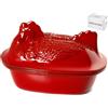 Lotti Cuocipollo Ceramica Rosso Cm 38 Lotti