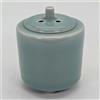 Markenlos Bruciatore di incenso a tre gambe Matsumoto Tamesashi Celadon ceramica giappo...