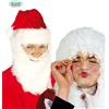 Fiestas Guirca Occhiali tondi in metallo senza lenti per travestimento giudice o babbo Natale