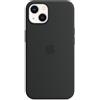 Apple Custodia In Silicone Magsafe Apple iPhone 13 Retro Midnight Nera