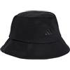 adidas Unisex - Adulto Sportswear 3 Stripes Bucket Hat, White/Black, S-M