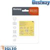 BESTWAY 10 Toppe di Riparazione Adesiva Rinforzata per Piscine Autoportanti e Gonfiabili