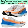 Puma WMN Deviate Nitro 3 EKIDEN White Heat Fire 313423-01 taglia donna