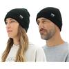 JEEP O102600-A184 J Berretto in Maglia A Costine con Risvolto J22W Unisex Deep Blue Uni