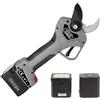 VOLPI FORBICI ELETTRICHE A BATTERIA FORBICE DA POTATURA KV390 Ø40mm +2BATTERIE VOLPI