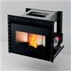 CAPALDO Inserto A Pellet 11 kW Elio Nero C-Line 5 Stelle