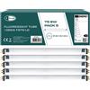 CLAR Tube Fluorescent T5 6W Tube Néon Lampade Fluorescenti Lampadine 21,2 x 1,6 cm