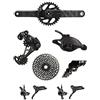 SRAM XX1 Eagle Dub 170 Gruppe mit Bremsen 170mm 34T 10-50T Schwarz