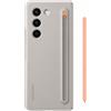 Samsung Galaxy Z Fold5 Custodia S Pen Back Case Sand Grey Nuovo