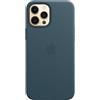 Apple Originale/Ufficiale Apple IPHONE 12 Pro Max Pelle Magsafe Custodia - Baltica Blu