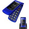 SweetLink Telefono Cellulare per Anziani, Flip Cellulare Anziani Con Tasti Grandi, Contatt