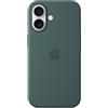 Apple Custodia In Silicone Originale / Ufficiale Apple IPhone 16 - Verde Lago - Nuova