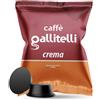 Caffè Gallitelli 100 Capsule Compatibili Lavazza a Modo Mio miscela Crema
