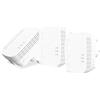 STRONG POWERL1000TRIMINIUK AV1000 Kit di avviamento mini adattatore Powerline, confezione da 3, portata fino a 300 m, nessuna configurazione richiesta