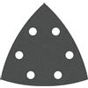 Bosch 5x Foglio abrasivo PRO F355 per levigatrici a delta (per Calcestruzzo, Pietra dura, Ø 93x93 mm, Grano 240, Professional Accessorio Utensile multifunzione, Levigatrice a delta)