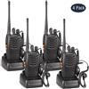 Baofeng WALKIE TALKIES BAOFENG BF-888S UHF 400-470MHz RICETRASMITTENTE 4 PEZZI