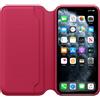 Apple Custodia Folio In Pelle Originale Apple iPhone 11 Pro Max - Lampone (Rosa)