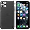 Apple Originale/Ufficiale Apple IPHONE 11 Pro Max Pelle Custodia / Cover - Nero -