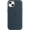 Apple Originale/Ufficiale Apple IPHONE 13 Silicone Magsafe Custodia/Cover - Abyss Blu