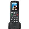 Brondi Cellulare 2" Dual SIM con Bluetooth e Tasto SOS Nero Amico Flash 10282070 Brondi