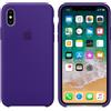 Apple Originale/Ufficiale Apple IPHONE X Custodia Silicone/Cover - Ultra Viola (Viola)