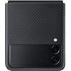 Samsung Originale/Ufficiale Samsung Galaxy Z Flip3 Aramide Custodia Cover / Cover - Nero