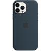 Apple Originale Apple IPHONE 13 Pro Max Silicone Magsafe Custodia/Cover - Abyss (Blu)