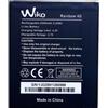 WIKO Batteria originale per RAINBOW 4G L5503 2500mAh Pila Litio Nuova