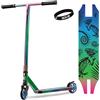 SOKE Monopattino acrobatico Soke Pro Street Neo Chrome Kickscooter con cuscinetti a sfera ABEC 9 per adulti e bambini