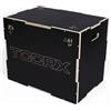 Toorx Plyo box 3 in 1 con finitura honeycomb Piattaforma Misure 76-61-51 cm