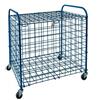 Schiavi Sport Carrello Cesto Portapalloni Pieghevole in Acciaio con Lucchetto