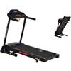 Getfit Tapis roulant Quantum 3.0 HRC Motore 2 HP Velocità Max 16 km/H Pieghevole