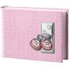 Valenti Album Porta Foto In Argento Valenti Scarpe Scarpette Rosa Regalo da Bambina