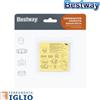 BESTWAY 10 Toppe di Riparazione Adesiva Subacquea per Piscine Autoportanti e Gonfiabili