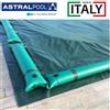 Astralpool Telo di Copertura Invernale 9,5x5,5 per Piscine 8x4 mt Salsicciotti Inclusi