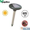 Papillon Repellente ad ultrasuoni per Talpe Roditori Scacciatalpe 625 mq a Energia Solare