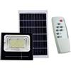 FARO LED 100W CON PANNELLO SOLARE CREPUSCOLARE + TELECOMANDO IP67 100 W