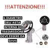 COPPIA CONICA 26mm 10 DENTI PER DECESPUGLIATORE CON ALBERO DI TRASMISSIONE ø6mm