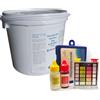 Brenntag Tricloro in pastiglie Cloro Lento 90% Secchio 5 kg con Test Analisi Incluso