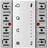 JUNG LS 5178 TSM Modulo Termostato Ambiente KNX 2 Canali Serie F50 Bianco